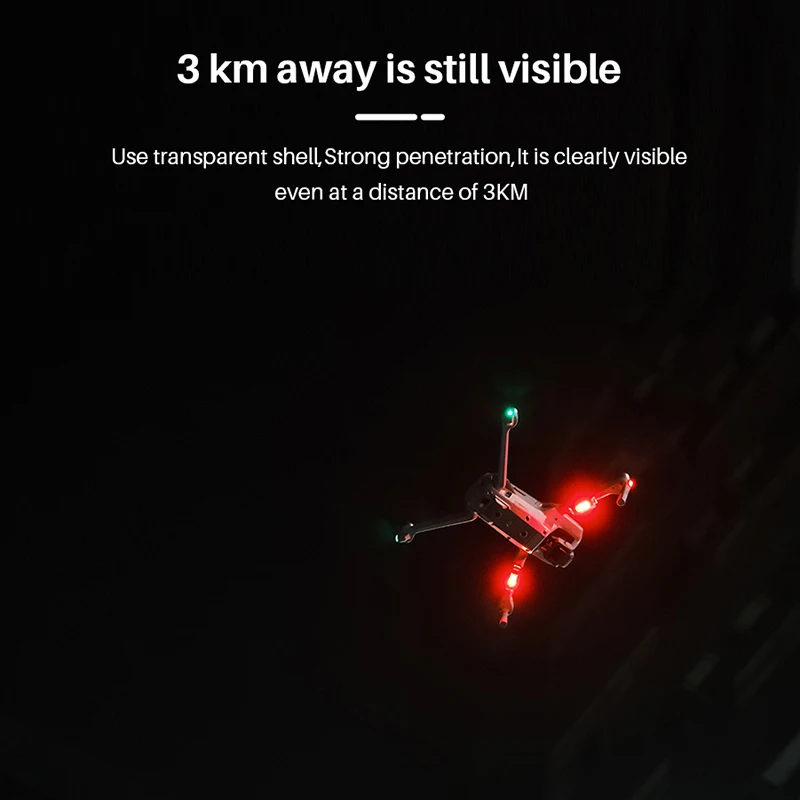 Перезаряжасветильник светодиодный фонарь Ulanzi DR-02 для дрона ночник DJI Mavic Air 2 Fly