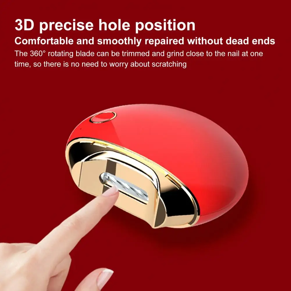 Электрический триммер для ногтей эргономичный дизайн Педикюр Кусачки Уход за