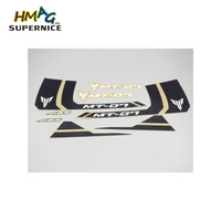 reflective stickers decals motorcycle fit for yamaha mt 07 mt07 decals stickers yellow black high quality waterproof