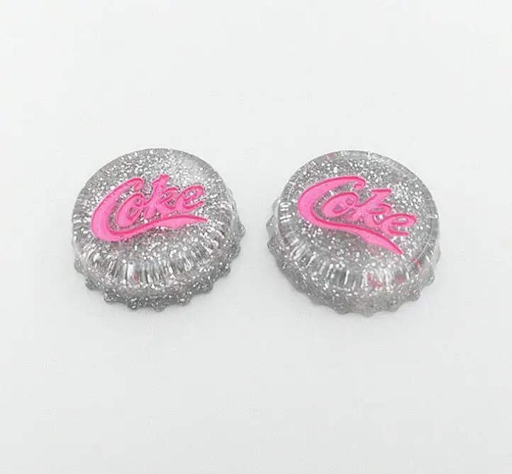 10 шт./лот товары для рукоделия блестящие кепки резиновые аксессуары наклейки