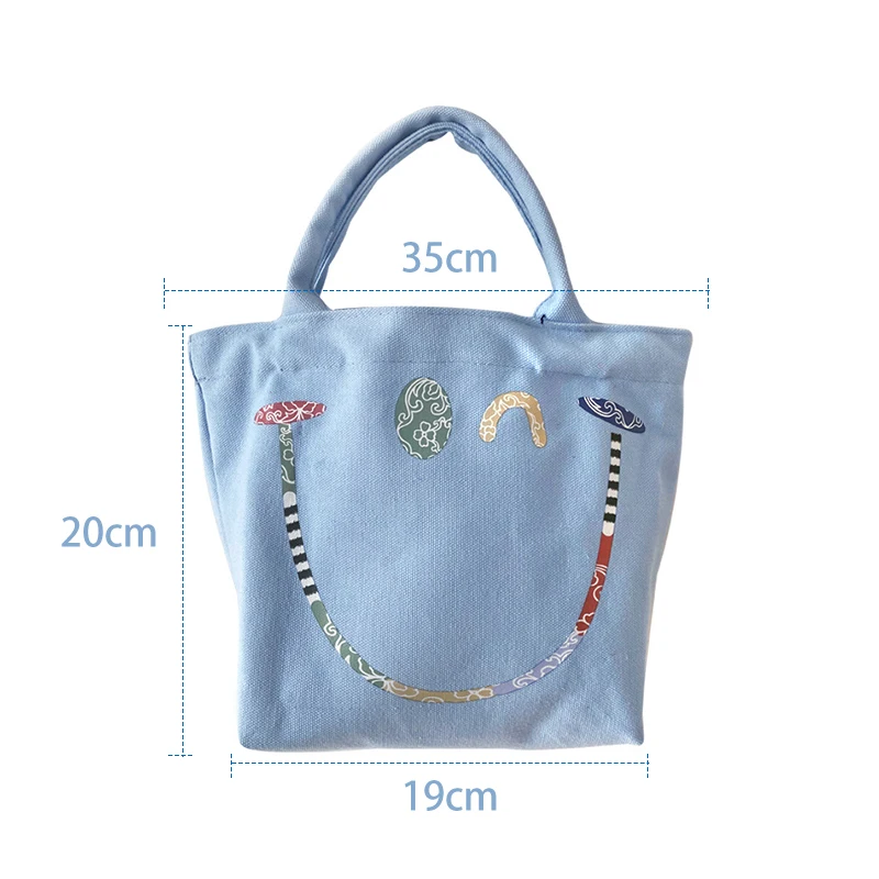 

Canvas Shopper Shoulder Bags for Women 2021 Mini Purses Handbag Shopping Female Girls Environmental Reusable Foldable Totes sac