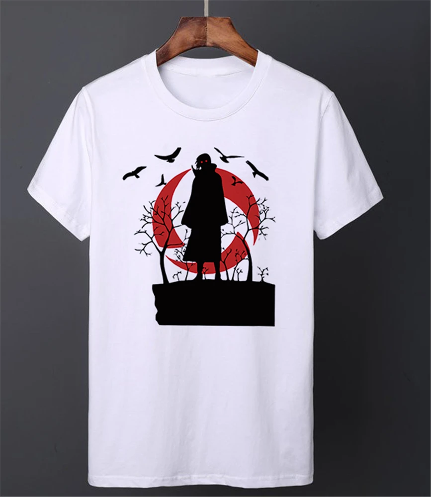 

Naruto Anime Casual T-shirt For Women Tee Shirts New Fashion 2021 Plus Size T-shirt Streetwear Sasuke Summer Harajuku