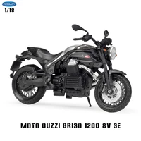 welly 118 hot new style moto guzzi griso 1200 8v se original authorized simulation alloy motorcycle model toy car collecting