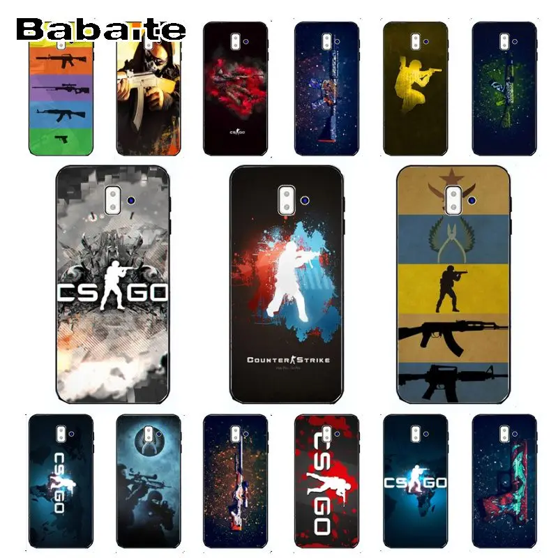 Counter Strike cs go красивые аксессуары типа сделай сам для телефона чехол samsung Galaxy j6 plus A6