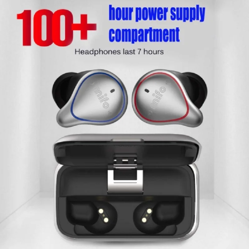 Mifo O5 Bluetooth 5 0 настоящие беспроводные мини-наушники в ухо funda наушники IP7X auriculares