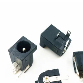 1000PCS DC-005 Black DC Power Jack Socket Connector DC005 5.5*2.1mm 2.1 socket Round the needle