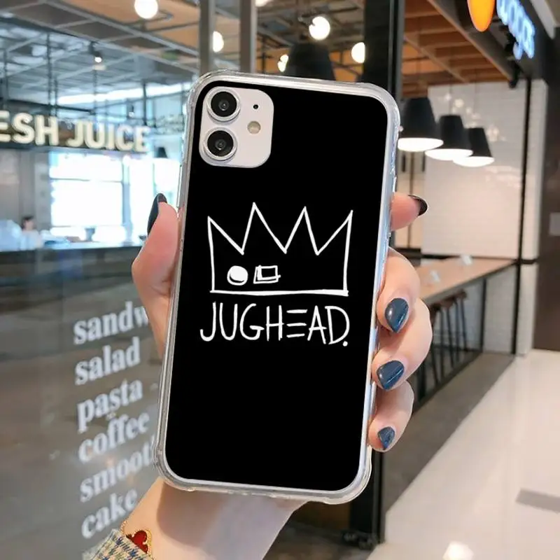 

Riverdale Southside Serpent Jughead Phone Case Transparent for iPhone 11 12 mini pro XS MAX 8 7 6 6S Plus X 5S SE 2020 XR