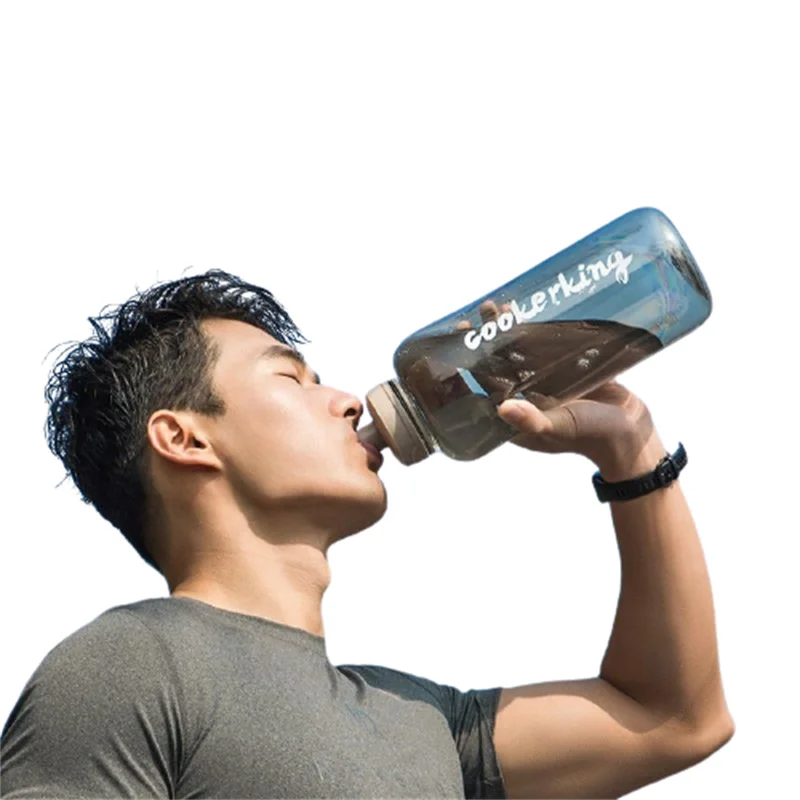 1.5L 2L Sports Water Cup Anti-fall Eco-Friendly PP Functional Drinkware Nava For Men Women Water Bottle kor Drop Shoping J203