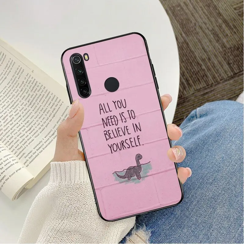 Cute Dinosaur Novelty Fundas Phone Case Cover For Redmi 5 6 5plus 6Pro 6A S2 4X Redmi 7 7A Cover case Cover