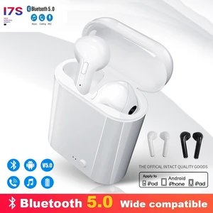 i7s tws hot sale bluetooth earphone for all smart phone sport headphones stereo earbud in ear wireless bluetooth earphones free global shipping