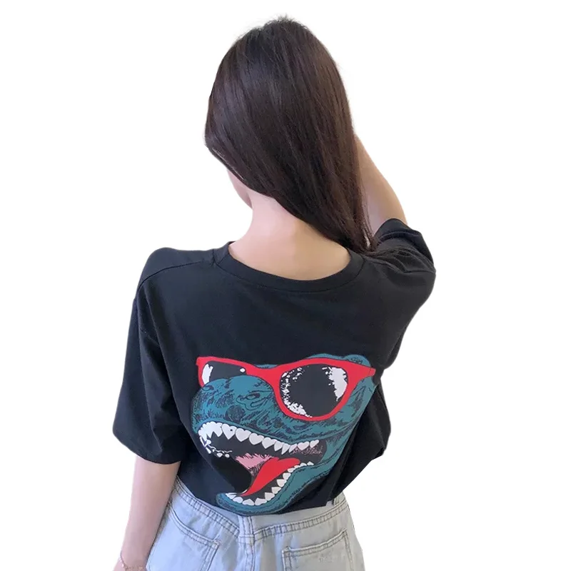 

Real Shot Cost-Effective Short-Sleeved T-shirt for Women Summer 2021 New Short