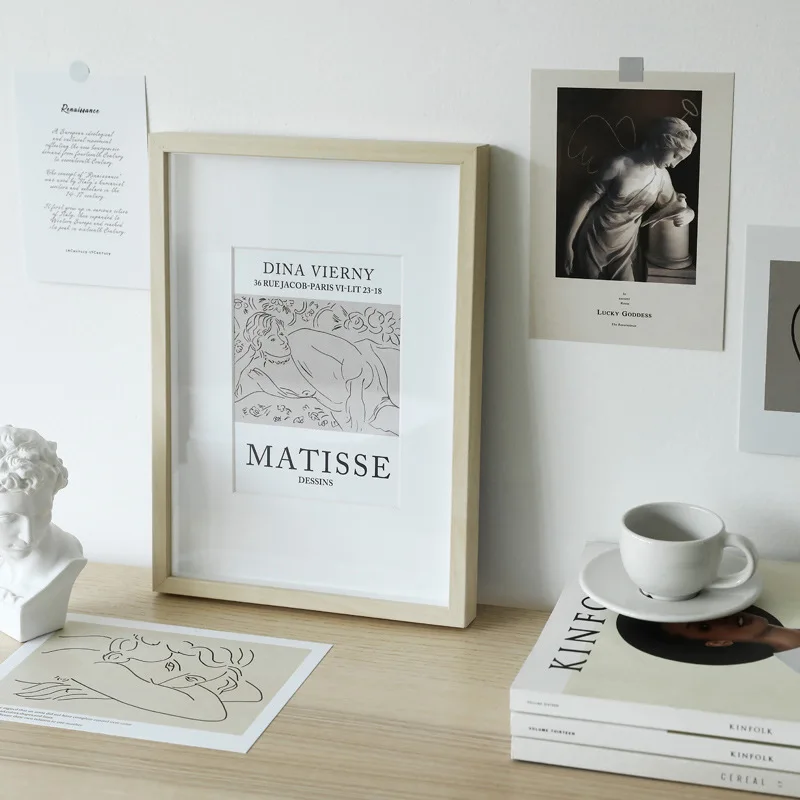 Скандинавская простая Художественная открытка настенная наклейка реквизит для