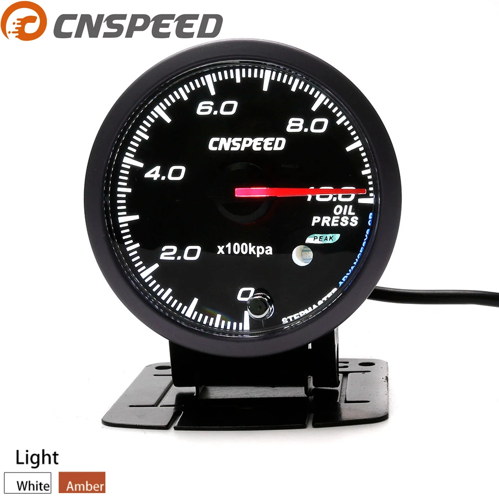 CNSPEED " 52 мм Автомобильный цифровой турбо Boost Gauge PSI температура воды Температура масла Датчик давления масла вольтметр Тахометр Датчик об/мин