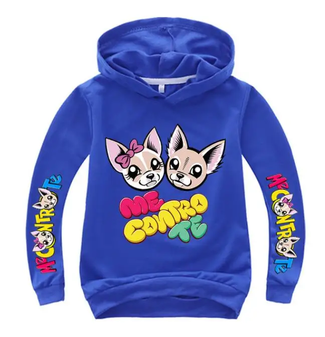 

Kids Sport Sweater Baby Boys Clothing 2021 Me Contro Te New Children Fashion Sweatshirt Top Spring Autumn Girl Casual Hoodies