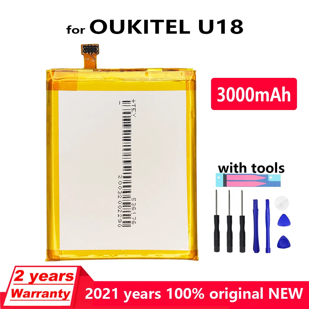 

New Original 4050mAh U18 Battery For Oukitel U18 High Quality Replacement Batteries Bateria With Gift Tools+Tracking number