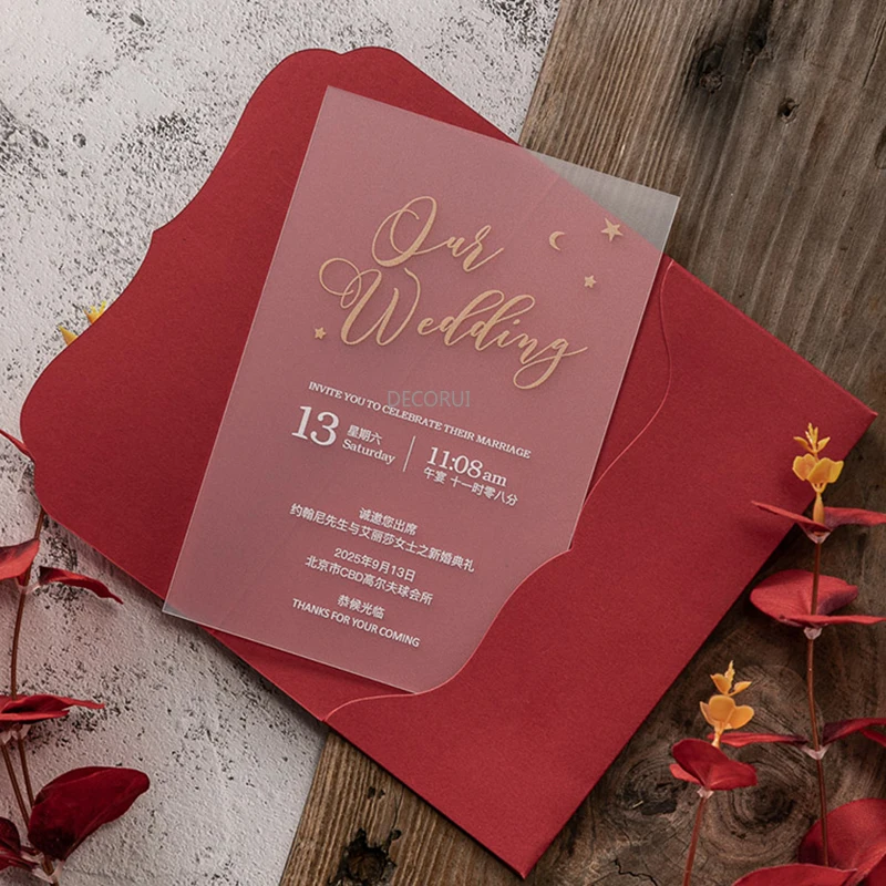 

Custom Any Logo Language Birthday 2021 Thank You Wedding Invitations 100pcs Notecards Envelopes Small Business Supplies