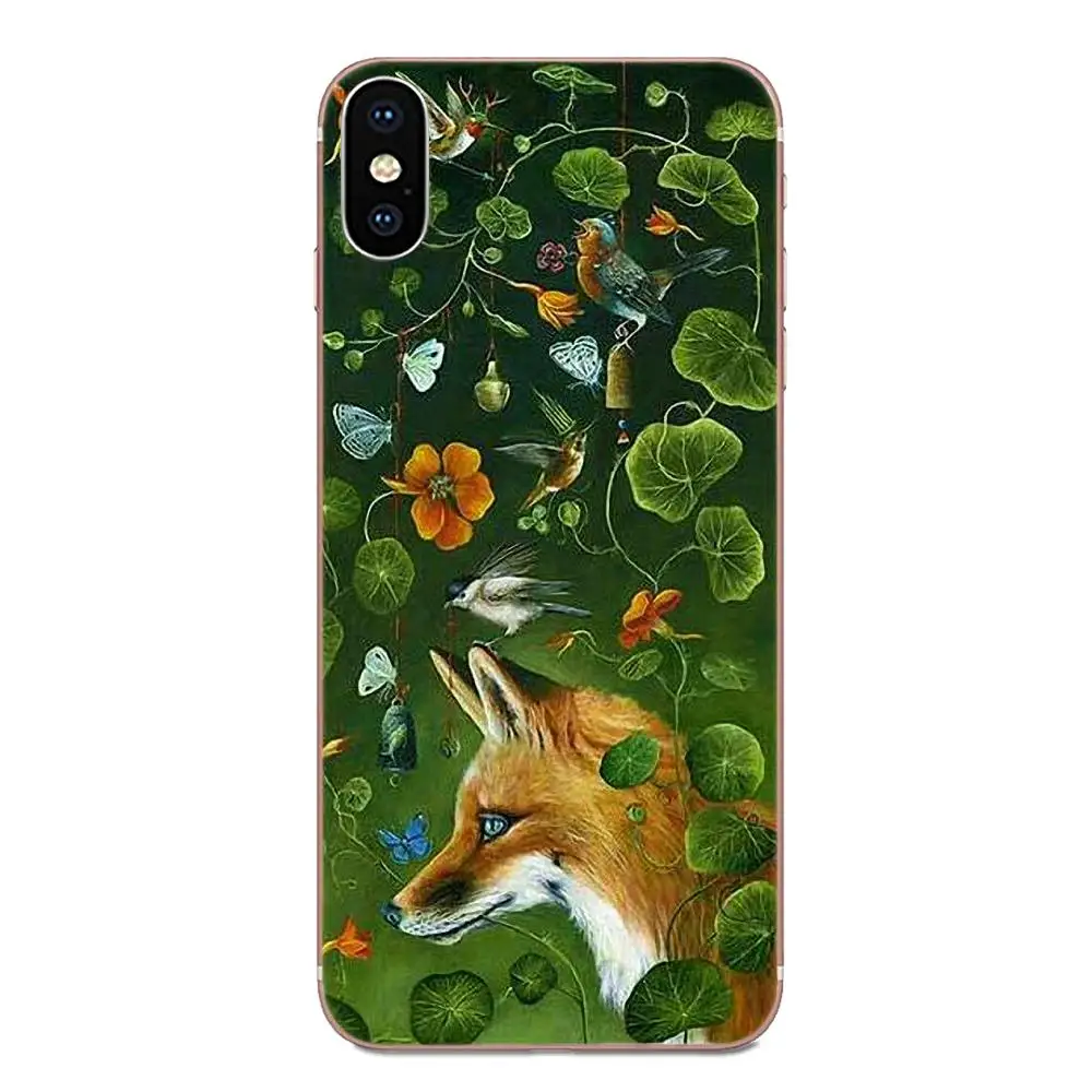 Аниме лиса Забавный Foxs симпатичный милый для Xiaomi CC9 CC9E Mi 3 4 4i 5 6 6X 8 9 SE Play Plus Pro Lite A1 Mix