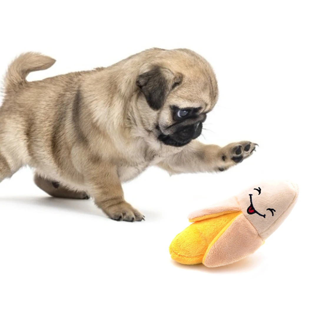 Игрушки для домашних животных собак мультяшная игрушка в форме банана