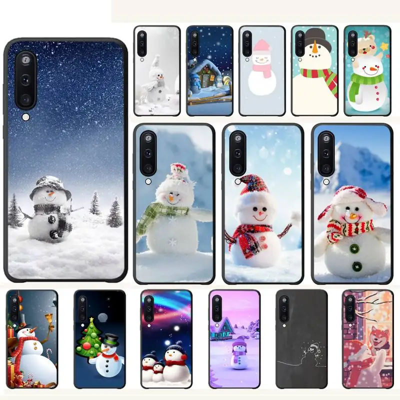 Yinuoda Рождественский Снеговик новогодние подарки роскошный телефон для Samsung galaxy A10