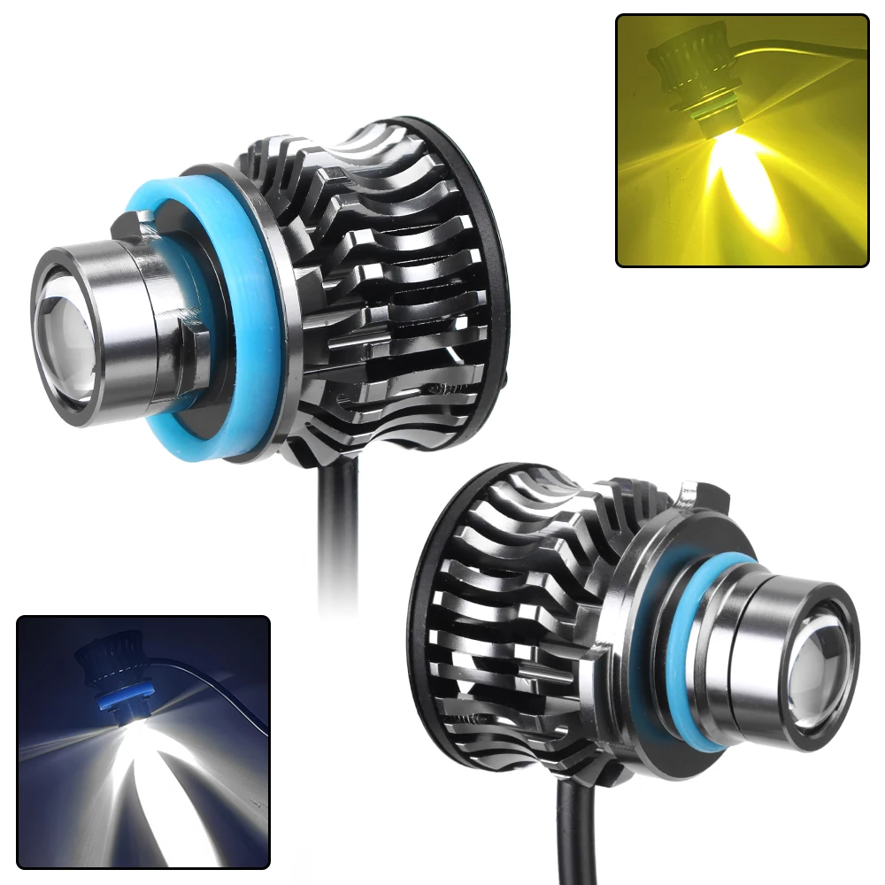 

Super Bright Spotlight Headlamp Cars Motorcycle Led Laser Headlight H11 H8 9005 Fog Bulbs 2pcs Cars High Beam Dipped Beam