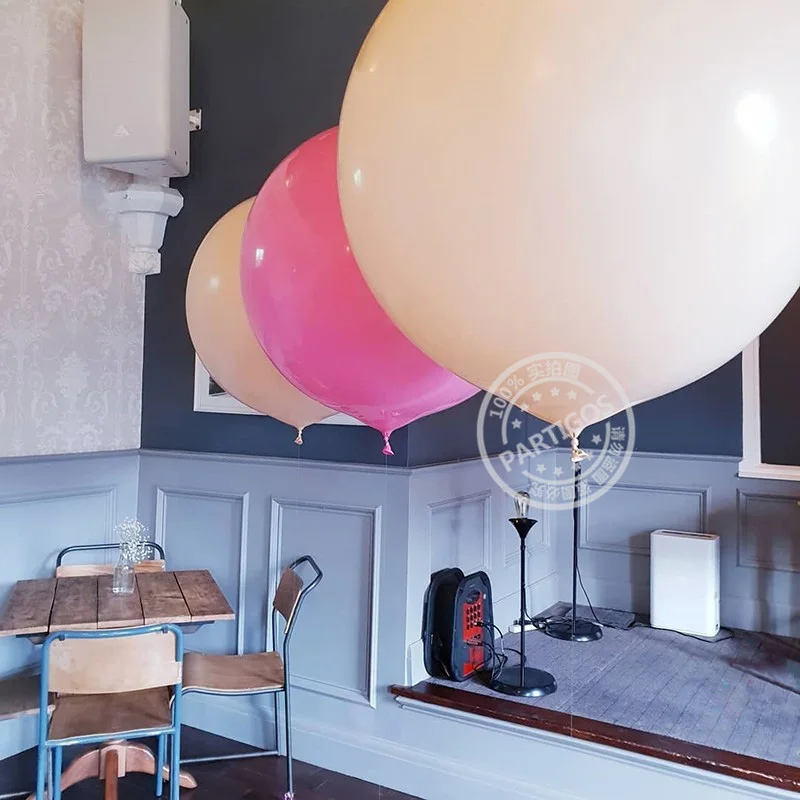 Гигантский воздушный шар тиффани 1 шт. 36 дюймов ярко розовый яркий гелиевый