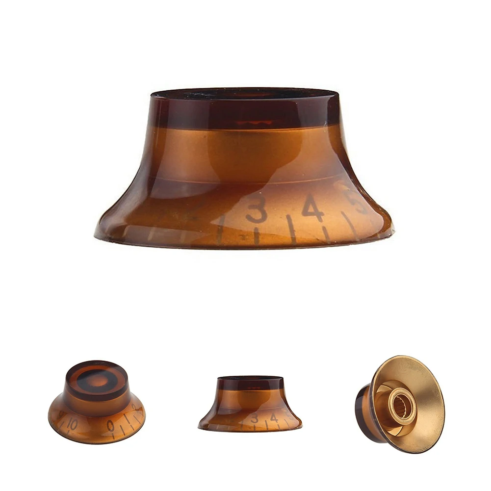 4pcs Top Hat Guitar Knobs Potentiometer Replacement Volume Tone Accessories Practical Musical Speed Control Instrument For LP |