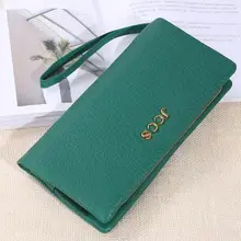 2021 New Wallet JCCS Design Wallet Fashion Womens Day Clutch Genuine Leather HandbagsPurse Clutch Wrist Bags  iphone Case