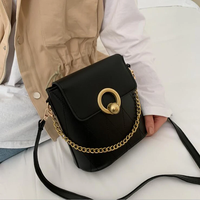 Роскошные дизайнерские сумки через плечо для женщин мессенджеры на цепочке