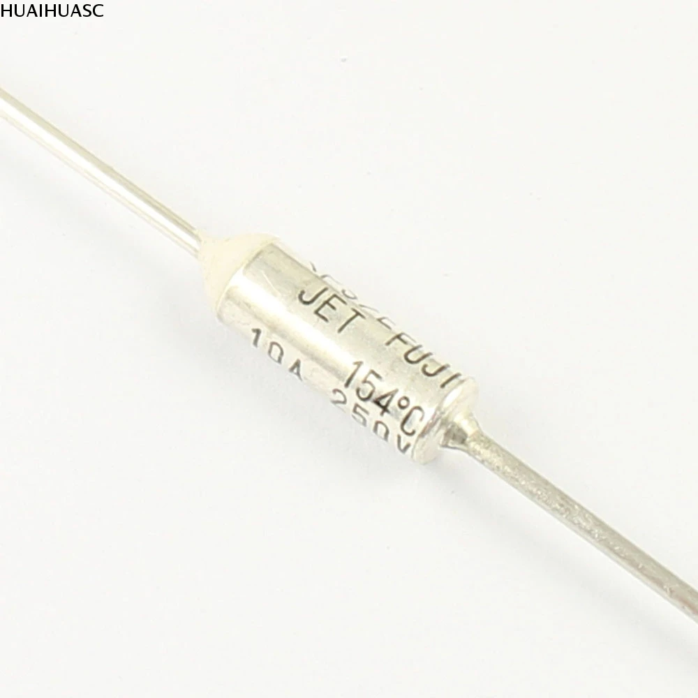 10 шт. Microtemp осевой Термальность предохранитель FTF-S S154J 154 градусов TF среза 10A 250V |
