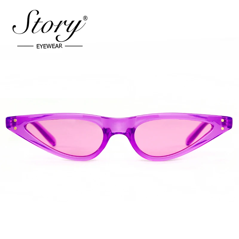 Винтажные крошечные солнцезащитные очки кошачий глаз 2018|Женские очки| |