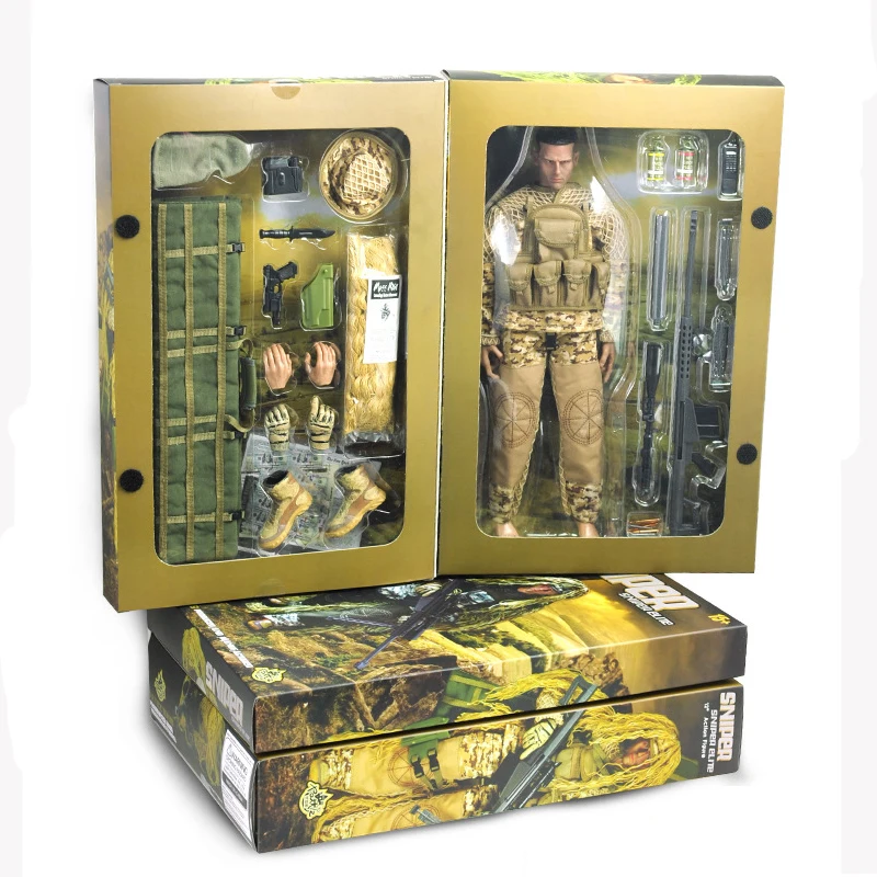 

30CM Sniper Collection Police NB07-08 SWAT Military Action Figures Soldier Toy PVC Joint Actionable Boy Gift Military Model