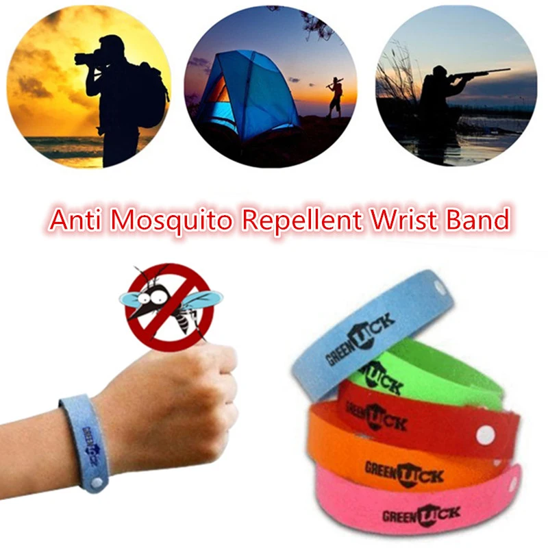 

Anti Mosquito Bug Repellent Wrist Band Insect Nets Bug Lock Practical Safer Anti Mosquito Bracelet Kids Mosquito Killer 1/10pcs