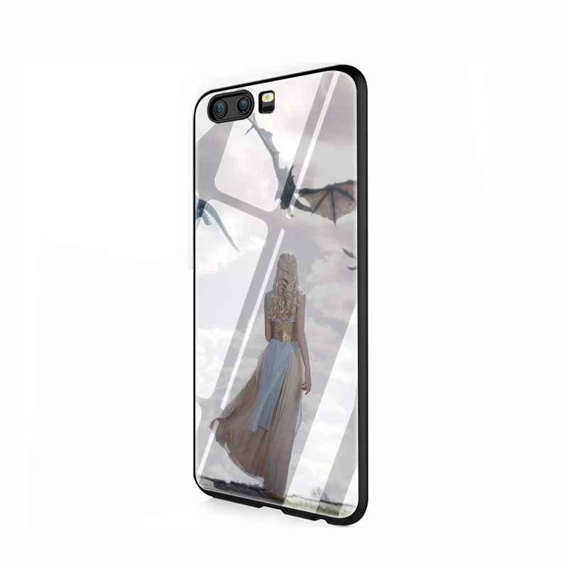 EWAU «Игры престолов» Dracarys телефон из закаленного стекла чехол для Huawei P10 P20 P30 mate 20 Lite pro P Smart Y6 Y9 Honor 8X9 10 - Цвет: G9