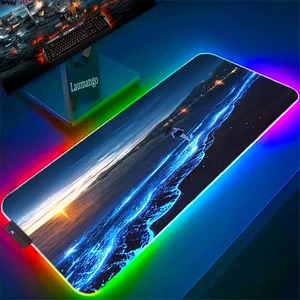 stitch painting rgb large anime mouse pad gamer desk mat pc gaming accessories deskmat mousepad carpet mats keyboard laptops xxl free global shipping