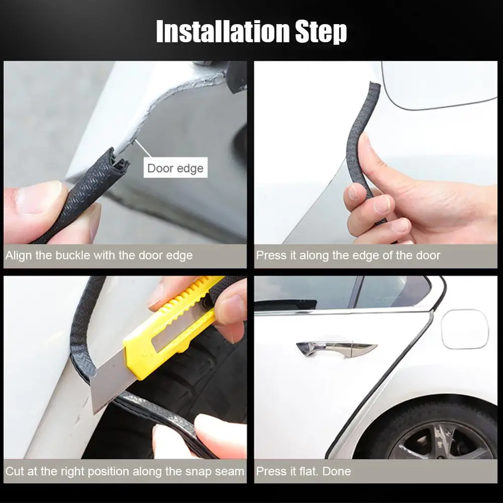 Car Styling Garage Door Protector Anti-collision Sponge EVA Embossed Self-adhesive 200x20cm Tuning Universal | Автомобили и