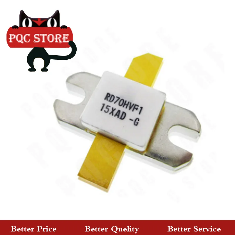 

RD70HVF1 100% Новый оригинальный SMD RF 175MHz70W 520MHz50W посылка высокочастотная трубка модуль усиления мощности
