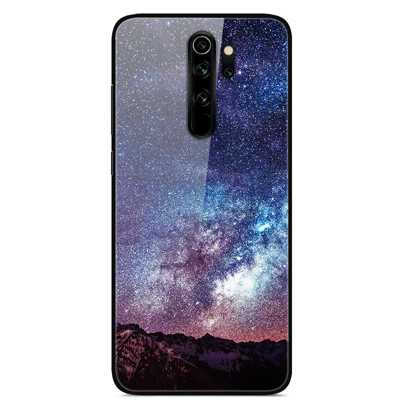 24 Для Xiaomi Redmi Note 8 Pro Чехол из закаленного стекла жесткий стеклянный чехол для телефона для Xiaomi Redmi Note 8 чехол для Redmi Note 8T Note8 - Цвет: 24