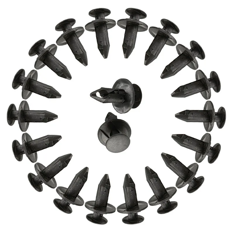 50 шт. фиксатор с заклепками зажимы совместимые панелью ассорти 8 мм ATV UTV