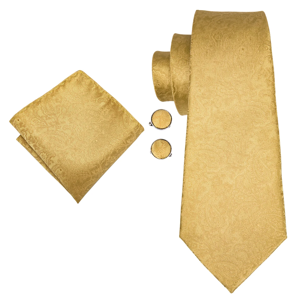 

Hi-Tie 100% Silk Adult Men's Suspender Set Leather 6 Clips Braces Vintage Fashion Gold Floral Wedding Suspenders and Bowtie Set