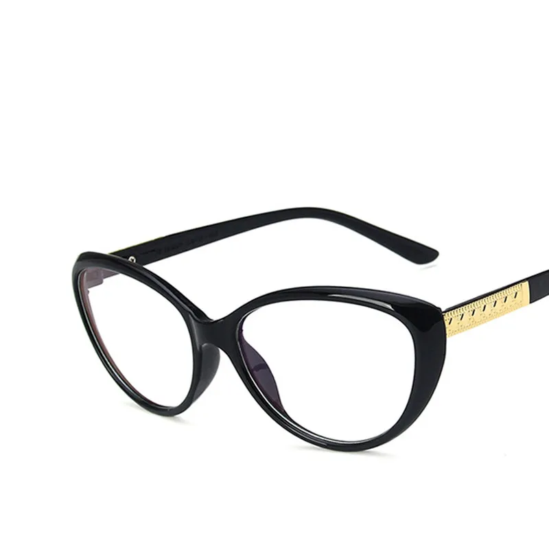IBOODE Sexy Cat Eye Glasses Frames Men Women Optical Fashion Computer GlassesRetro Cat Eye Glasses Sexy Optical Glasses