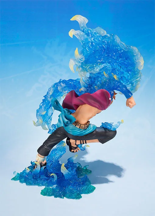 

One Piece Marco Figure Marco LED Light Effect Fire Sence Zero Phoenix 18CM PVC Action Figure Anime Toy Collection Model Gift