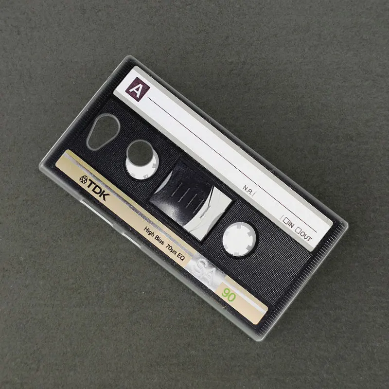 Классическая старую кассету стильный жесткий чехол для sony Xperia L1 L2 L3 X XA XA1 XA2 XA3