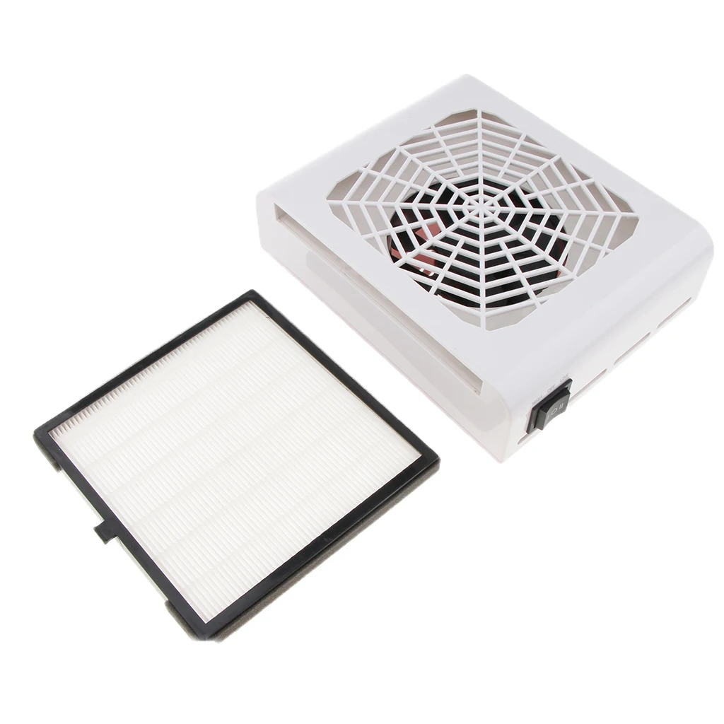 

48W Nail Dust Collector Vacuum Cleaner Suction Filter Dust Collecting EU P