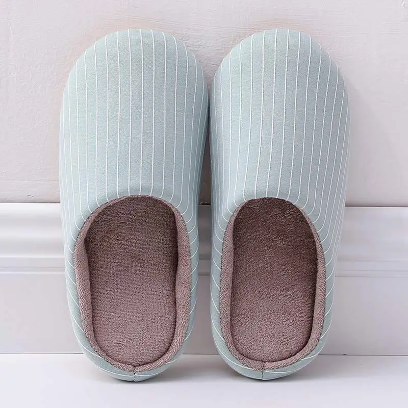 MN00166-Sky blue Mntrerm/Новинка; женские домашние тапочки; женские хлопковые тапочки для влюбленных; домашние тапочки на мягкой подошве для влюбленных; женская обувь; семейная обувь; Gif - Цвет: MN00166-Sky blue