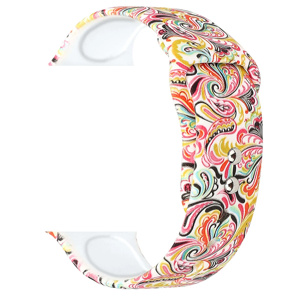 style 3 Joyozy Sports soft silicone interchangeable apple watch band 42mm 38mm 40mm 44mm for iWatch series 5/4/3/2/1 apple watch band - Цвет ремешка: style 3