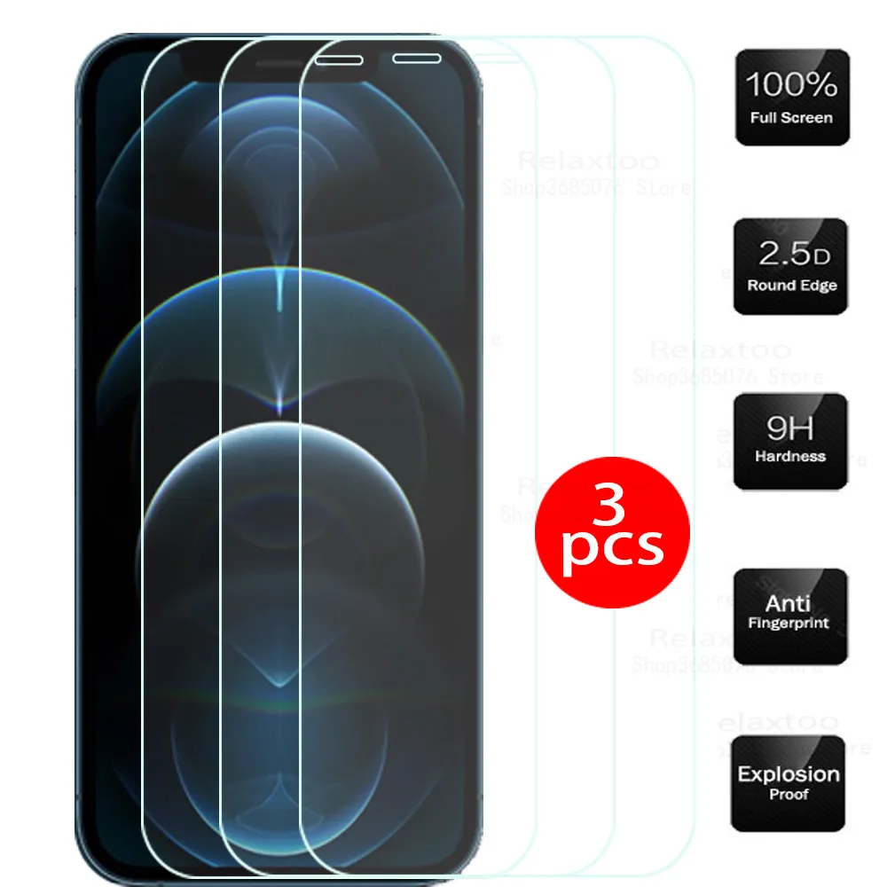Стекло для iPhone 12 pro/iPhone12 i/12mini/12 Pro Max защитная пленка экрана Apple pro с полным