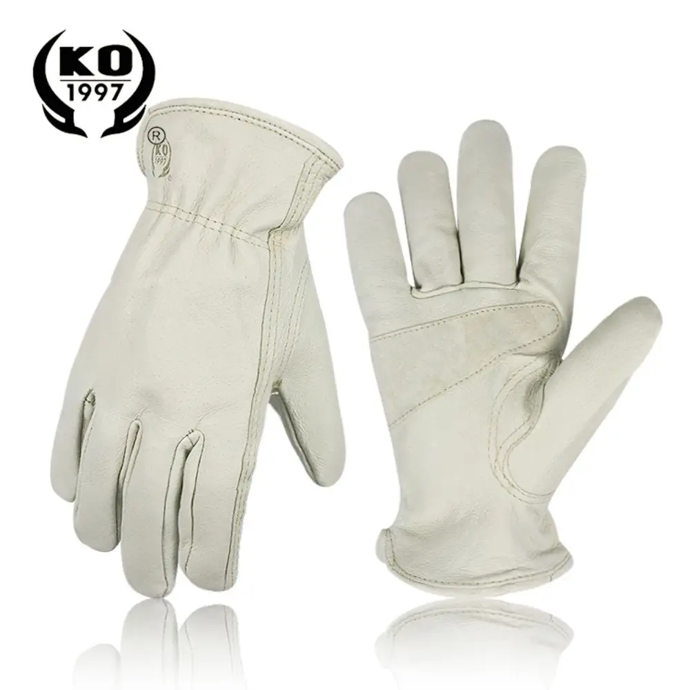 

Pigskin Leather Work Glove Mechanic Cold Driving Work Gloves