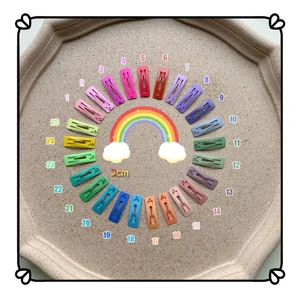 2020 Новинка 3 см заколка для волос для собак BB заколка для волос Teddy Frosted 3 см крашеный квадратный стиль аксессуары для домашних животных