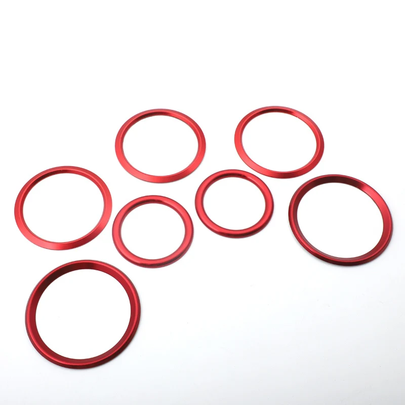 

Lsrtw2017 for Mercedes Benz A Class A180 A200 Car Air Vent Ring Trims Decorative Interior Accessories 2019 2020 2021 W177