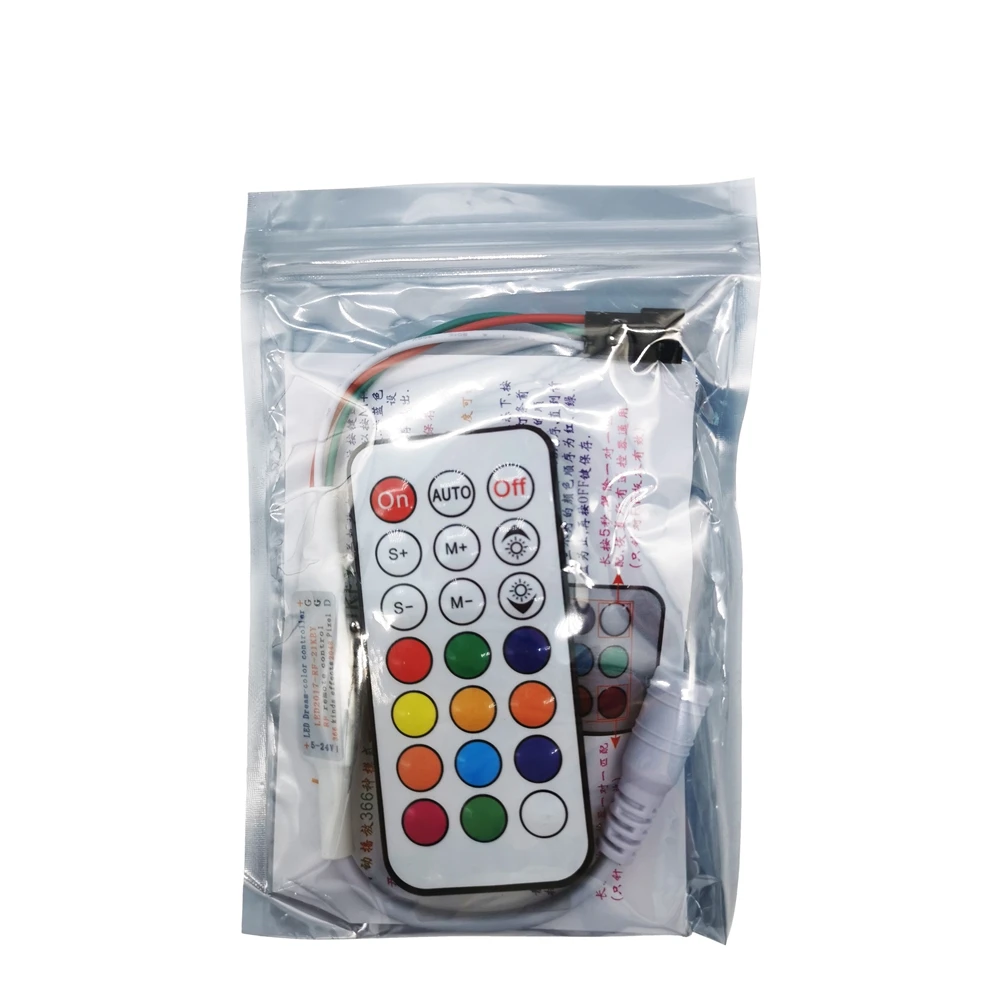 DC5-24V светодиодный контроллер RGB Smart Mini беспроводной Радиочастотный пульт ДУ для